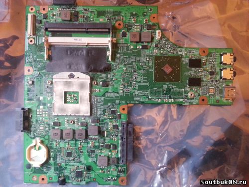Материнская плата ДЛЯ НОУТБУКА DELL INSPIRON N5010 dg15 mb 48.4HH01.011 НЕРАБОЧАЯ ПАЯННАЯ НА ЗАПЧАСТИ