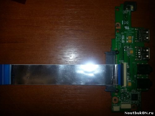 Плата кнопка включения usb AUDIO РАЗЪЕМОВ ПОДКЛЮЧЕНИЯ HDD для ноутбука ASUS eee PC 1101ha 08G2011NL20C