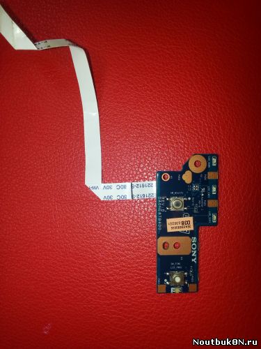 Плата КНОПКА ВКЛЮЧЕНИЯ для ноутбука Sony VPC-EF DA0NE8TB6D0 C ШЛЕЙФОМ