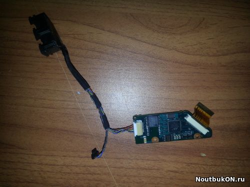 Плата LAN РАЗЪЕМА для ноутбука Sony Vaio VGN-SZ Series VGN-SZ5MRN 1-869-780-13 с шлейфом 1-869-802-21 IFX-435