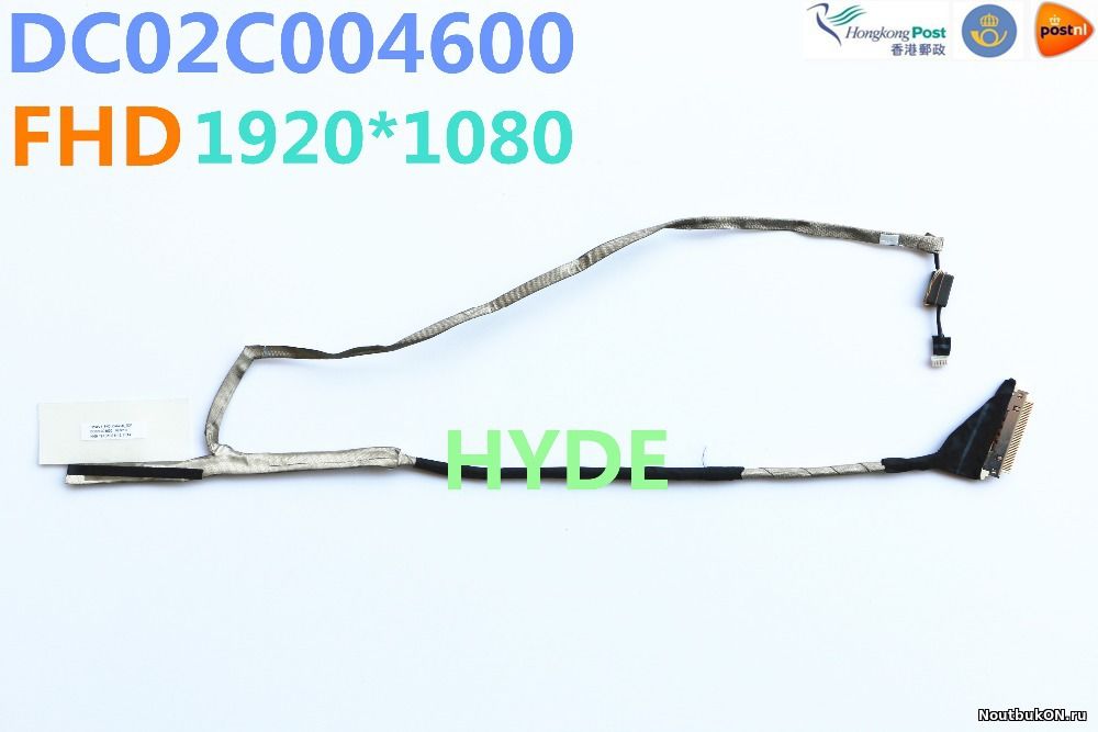 Шлейф для ноутбука Acer Aspir V3-571 V3-551 V3-571G V3-551G DC02C004600 DC02C003210 Q5WV1_FHD_COAXIAL_EDP (LED) 30 PIN
