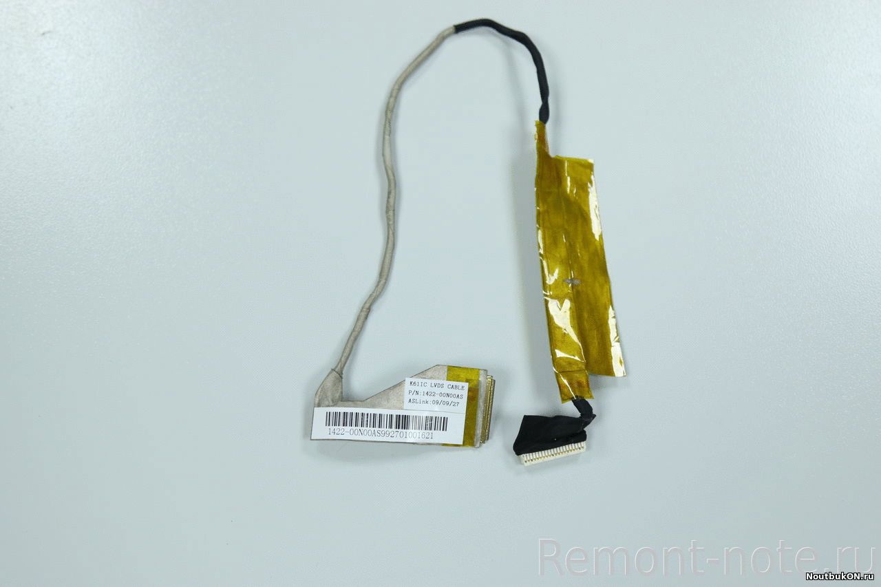 Шлейф для ноутбука Asus K61 K61ic X66 X66IC series 1422-00N00AS9A K61IC