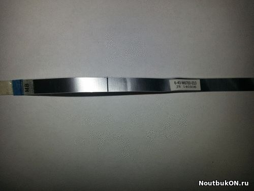 Шлейф к плате USB AUDIO для ноутбука DNS W670SFQ 0802883 6-71-76508-D06 6-43-W6700-010