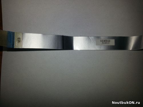 Шлейф к плате USB AUDIO для ноутбука DNS W670SFQ 0802883 6-71-76508-D06 6-43-W6700-020