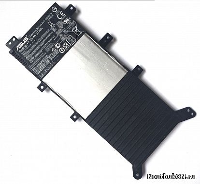 Аккумулятор для Asus (C21N1408) K555I, X555LN, A555, F555, K555, MX555, X555, 37Wh, 4775mAh, 7.6V, черный ОБРАТНЫЙ РЕЖЕ ВСТРЕЧАЕТСЯ