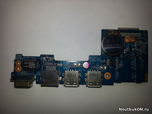 Плата USB VGA LAN разъемов кнопка включения для ноутбука DNS W210 W210CUQR, IRU M1110 M1115 M111Q 6-71-M111-D03 GP 6-71-W2101-D04-1
