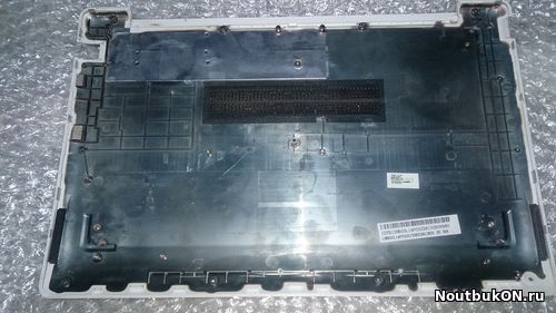 Корпус (только нижняя крышка) для ноутбука Asus X201E X201 series 13NB00L1AP0322 / 39EX2BCJN20