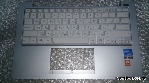 Топ-кейс с клавиатурой в сборе БЕЗ ТАЧПАДА для ноутбука Asus X201E 13NB00L2AP0511 / 3AEX2TCJN60 OKNB0-1121RU X202, X202E, S200 0KNB0-1122 0KNB0-1122US00, EX2, 9Z.N8K