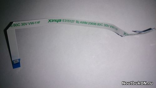 Шлейф на тачпад от платы LED ИНДИКАТОРОВ для ноутбука Asus X201E X202E_LED 60NB00L0-LD1000