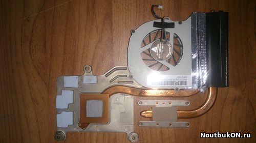 Система охлаждения для ноутбука (только радиатор) Toshiba Satellite A300 A300-15J AVC3CBL5TA0I00080603