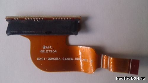 Переходник подкючения тведотельного диска SATA SSD CONECTOR для ноутбука Samsung X360 Samoa_HDD_MP1.0 BA41-0935A
