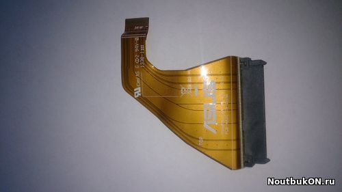 Шлейф ПОДКЛЮЧЕНИЯ ЖЕСТКОГО ДИСКА HDD SATA CONNECTOR для ноутбука Asus N550JV N550J N550 N550JA N550JV N550J series N550JV_HDD_FPC REV.2.0