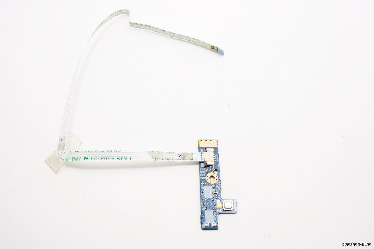 Плата кнопки включения для ноутбука Dexp Aquilon O107, O108 / O111,O150 DNS (0161102), 6-71-W54KS-D03 6-71-w94ls-d02