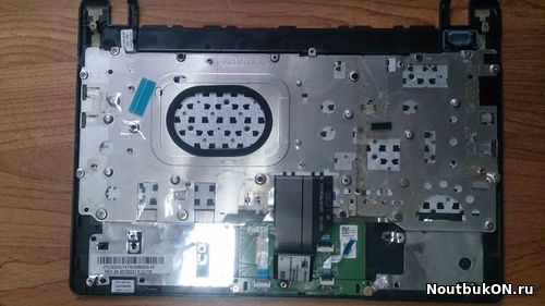 Клавиатура с топ-кейсом C ТАЧПАДОМ PALREST TOUCHPAD для ноутбука Acer Aspire V5-121 9Z.N7WSQ.50R EAZHG002020 NSK-R15SQ NK.I1017.01J, AEZHG700010 СИНИЙ ЦВЕТ