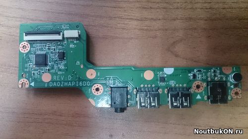 Плата USB AUDIO разъемов CARDREADER плата питания разъем питания для ноутбука Acer Aspire V5-121 DA0ZHAPI6D0 V5-123 ONE 725