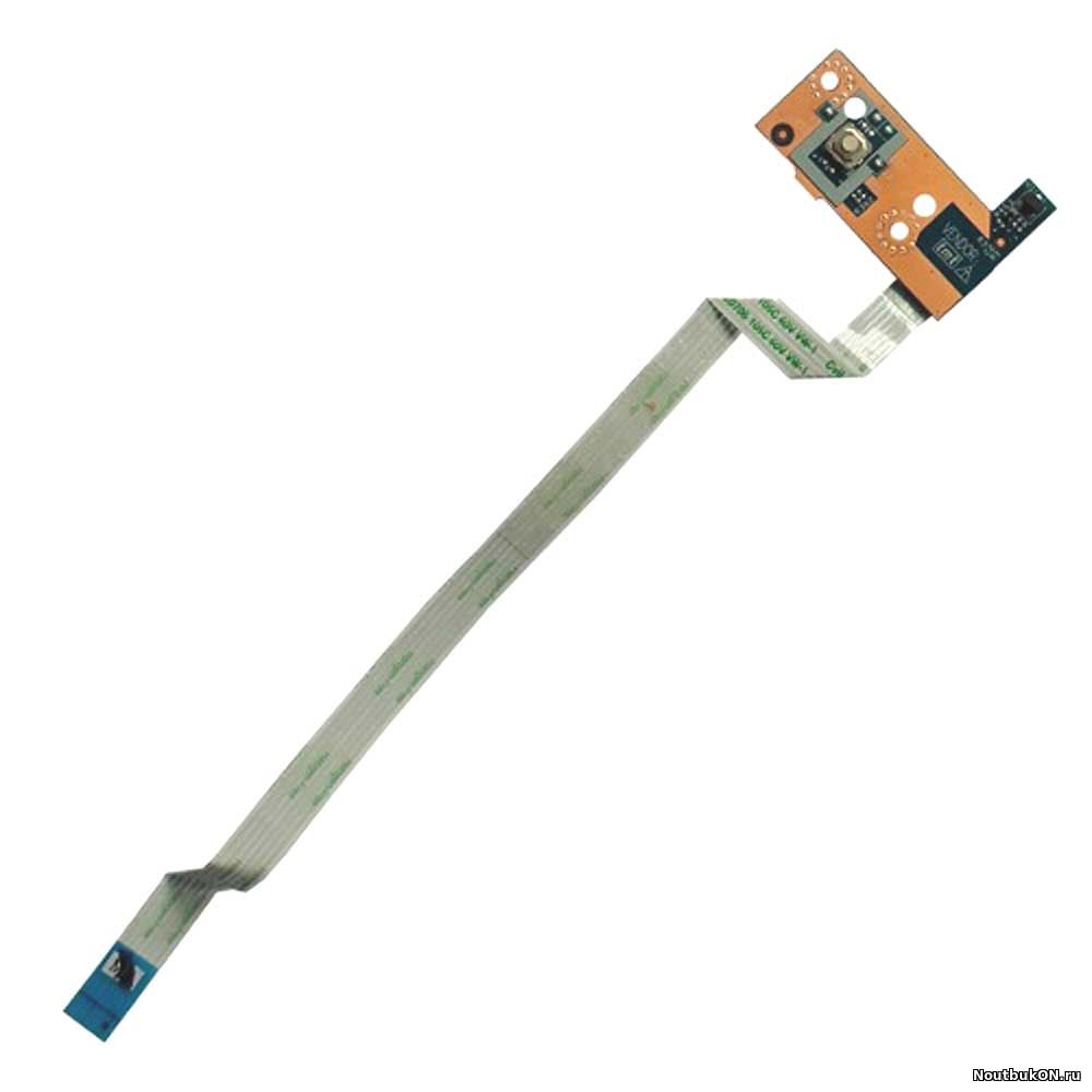 Плата кнопки включения для ноутбука Acer Aspire E1-532, E1-570, E1-572, E1-572P, E1-572PG (455NVWBOL21, V5WE2, NBX0001BG00, LS-9531P)