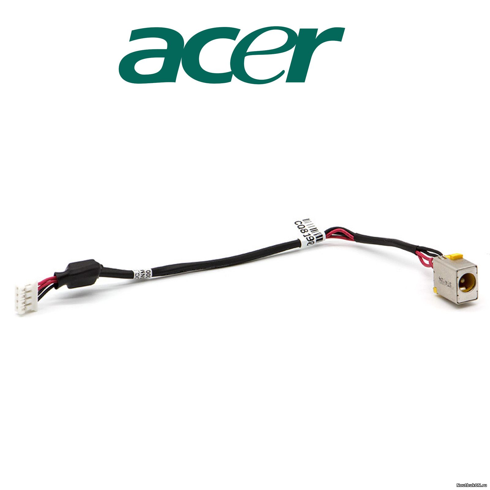 Разъём питания для ноутбука Acer Aspire E1-532, E1-570, E1-572, E1-572P, E1-572PG (DC30100NM00) DC30100NL00