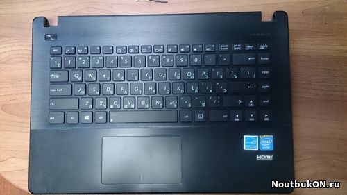 ТОПКЕЙС С КЛАВИАТУРОЙ Только английские буквы для ноутбука ASUS X451C 13NB0331AP0501 AEXJBU00110, 0KNB0-4133US00, SG-57640-XUA, XJB, AEXJB700110, 0KNB0-4133RU00 39XJBTCJN10; 13NB0331AP0501; AEXJB70011