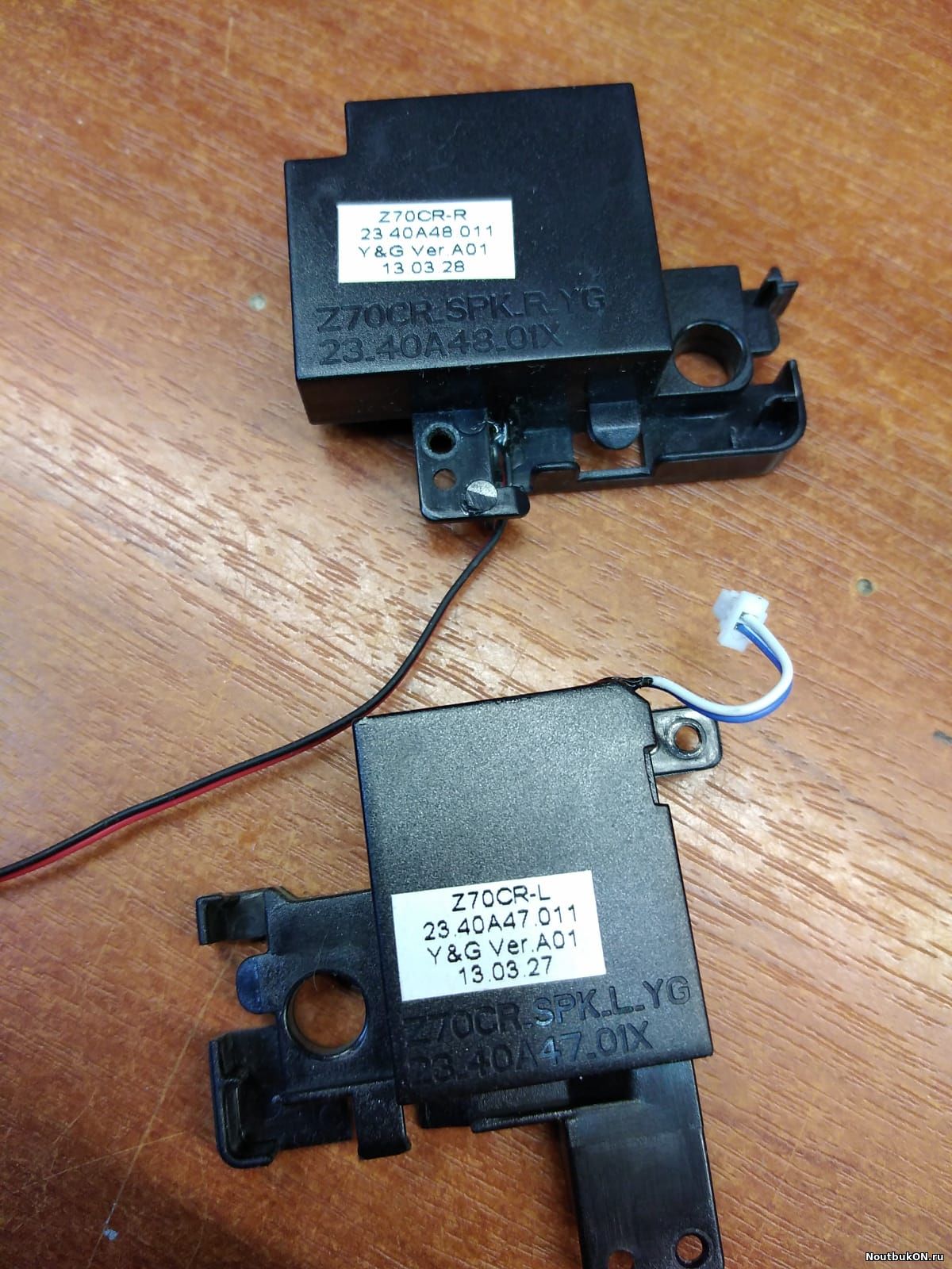 Динамики для ноутбука Sony Vaio SVE171 SVE1713ACXB SVE171G12L Speaker Set 23.40A47.001 23.40A48.001