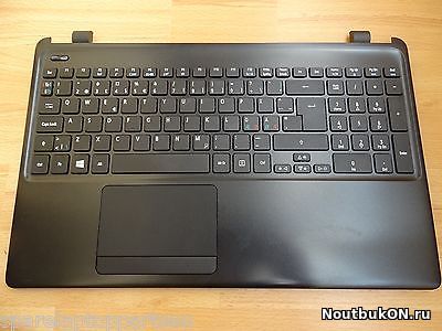 Топкейс с клавиатурой для ноутбука Acer Aspire E1-522 (39.4YU02.002, 60.4YU09.011, 90.4YU07.S0R) подходит к PackardBell EN TE69KB