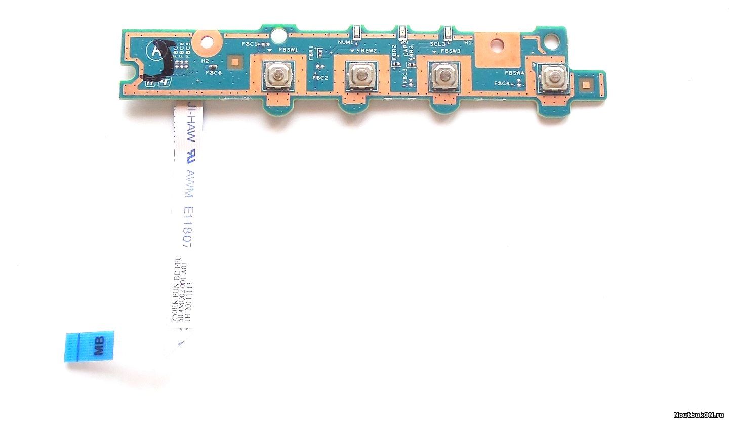 Плата функциональных кнопок и вкл для ноутбука Sony VAIO PCG-61B11V (VPCEK)VPC-EL VPC-EG Series (48.4MP07.011, 50.4MP04.011 (48.4MP02.011)