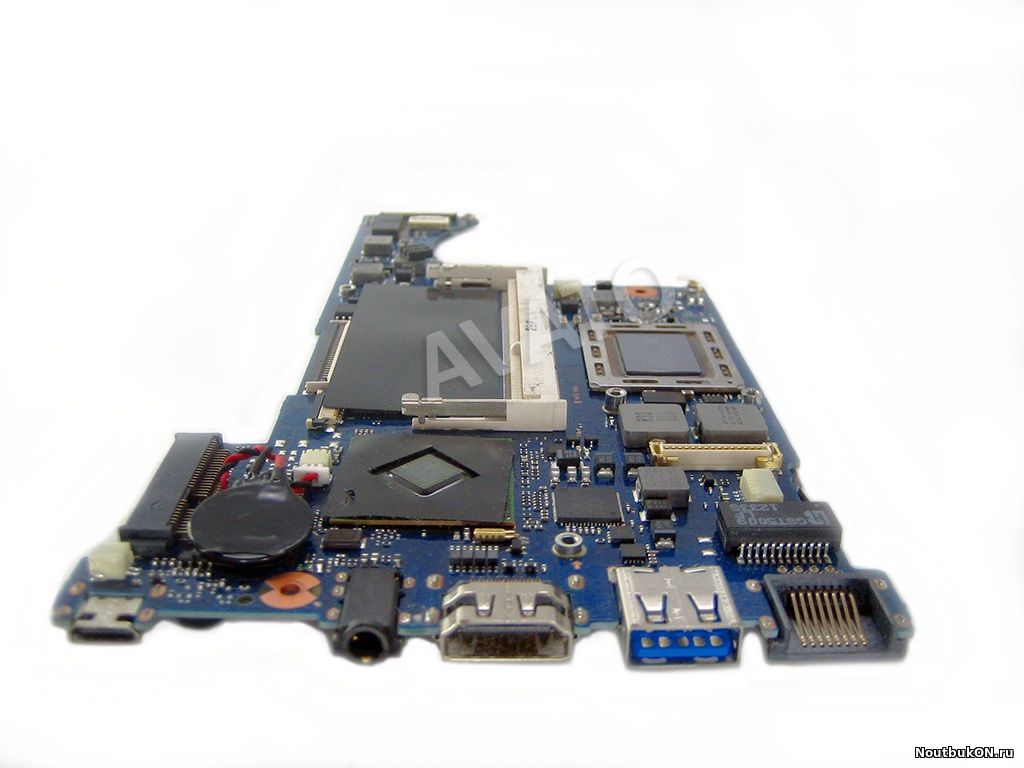 Материнская плата для ноутбука Samsung NP530U3C, NP530U3B, NP540U3C, NP535U3C (BA41-02118A, BA92-11512B), 4Gb DDR3, ПРОЦЕССОР AMD A4-4355M