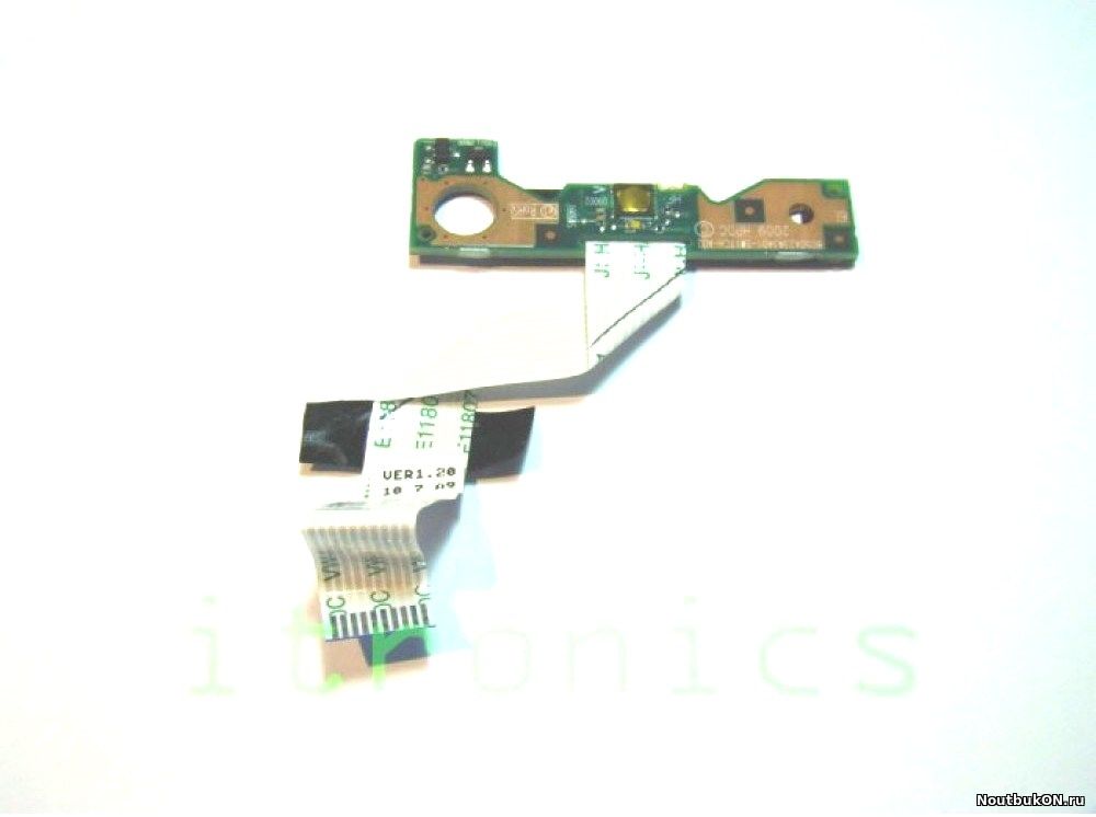 Плата кнопки включения для ноутбука HP Compaq 620, 625 (6050A2343401-SWITCH-A02)