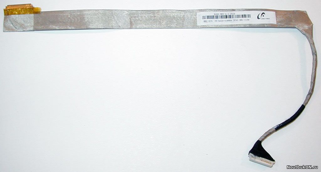 Шлейф матрицы для ноутбука Samsung R519 R520 R522 BA39-00888A