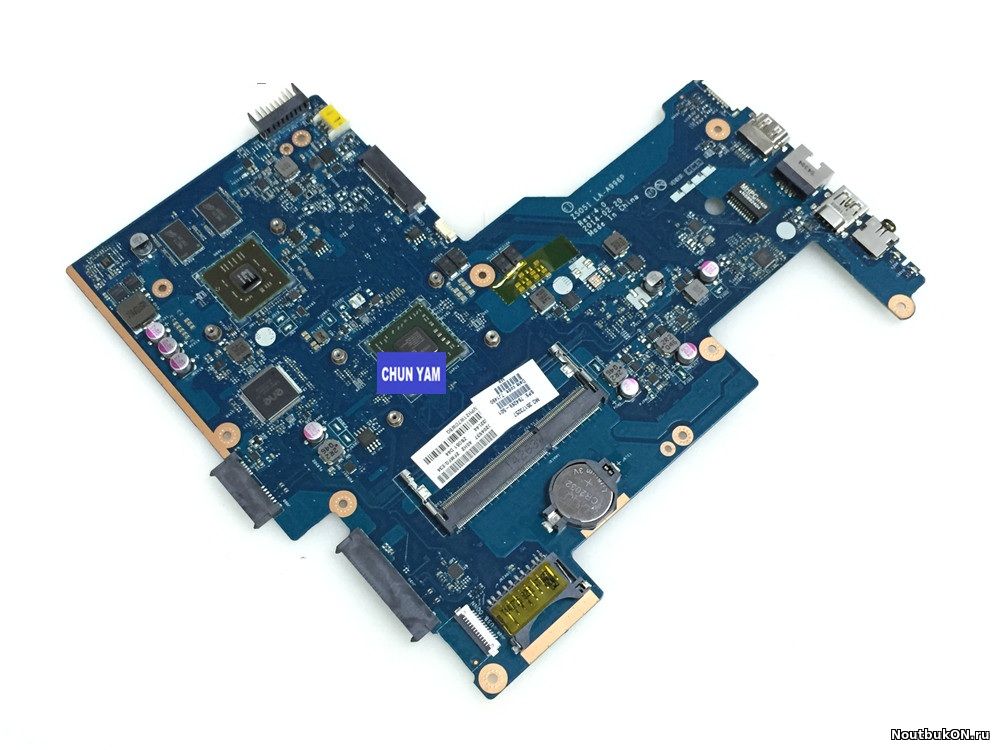 Материнская плата для ноутбука HP Pavillion 15-d021sr, 15-d000 Series (ZSO51 LA-A996P Rev: 4.0) с процессором AMD A8-6410 (AM6410ITJ44JB) НЕ РАБОЧАЯ ПАЯННАЯ МАЛЕЦ
