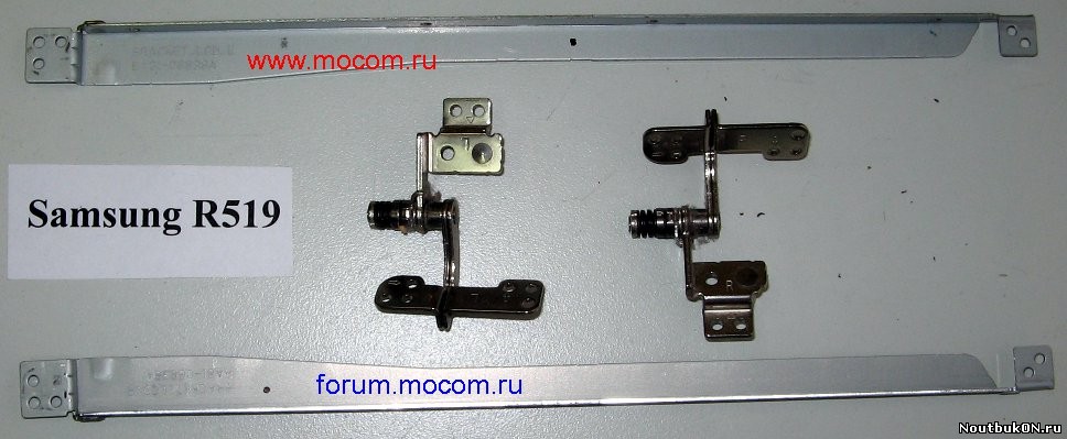 Петли для ноутбука Samsung R519/ R525/ R528/ R530 RV510 RV508 R540 R522 с направляющими BA81-06390A BA81-06391A