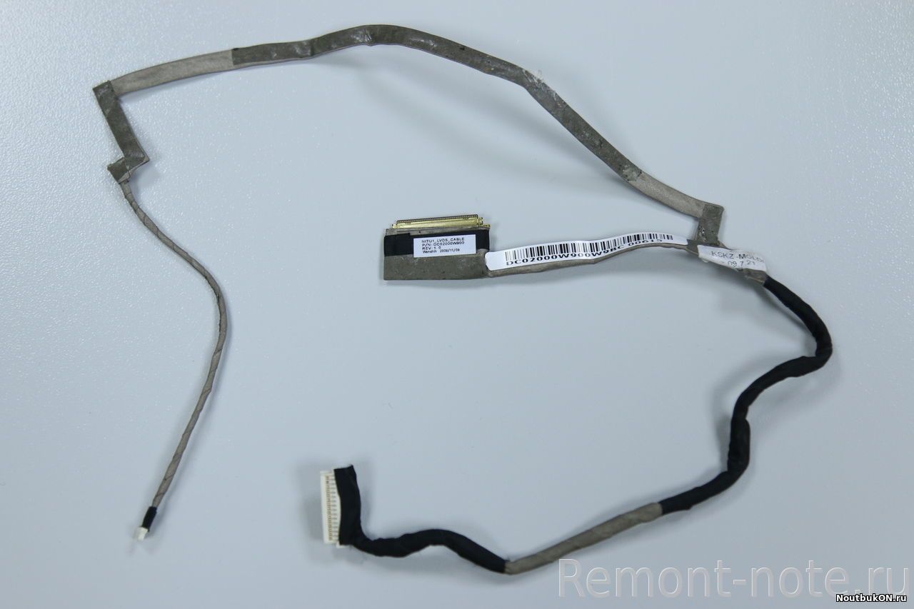 Шлейф от ноутбука	Lenovo IdeaPad U455 U450, DC02000XY10 DC02000W900