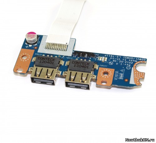 Плата USB разъемов для ноутбука Acer Aspire E1-531 e1-571	Packard Bell TV11HC LS-7911P Gateway NE5610U nbx000v800 V3-571 V3-531 Q5WV1 te11 Q5Ws1 e1-521