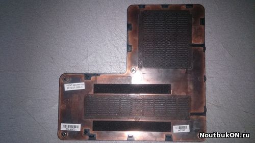 Корпус для ноутбука HP dv6-3000 только крышка отсека hdd и озу 3glx600