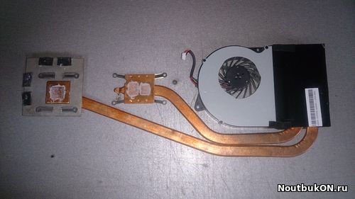 Система охлаждения (ТОЛЬКО РАДИАТОР) для ноутбука Asus N73JN N73j 13GNZX1AM040-1