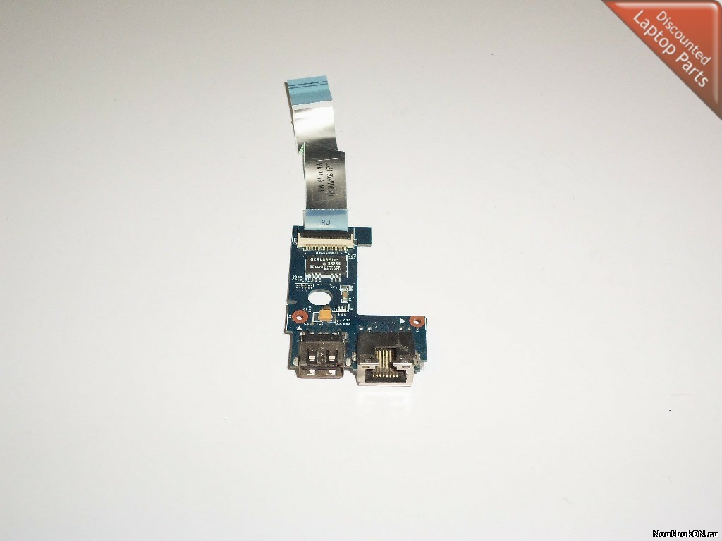 Плата USB и LAN разъемов Lenovo B570 B575 Z575 Z570 48.4IH06.01m LA57 RJ45_USB BD 48.4PA05.02M 55.4vv04.001g LZ57 RJ45_USB BD len00001