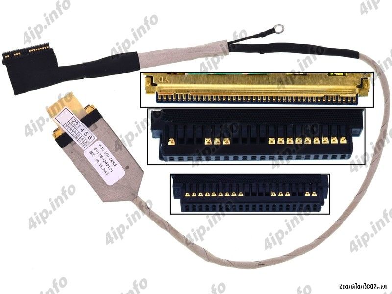 Шлейф матрицы для ноутбука HP ProBook 4530S, 4430S 4535 / 647002-001 654313-001