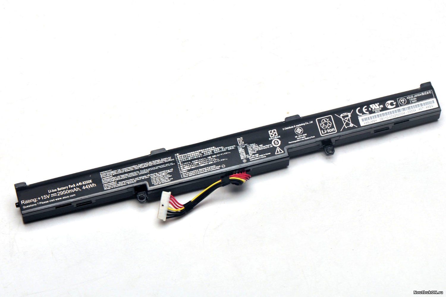 Аккумулятор для ноутбука Asus X450J, X450JF, X550, X550DP, X751, X750 X751M, X751L, 14,8V (A41-X550E)