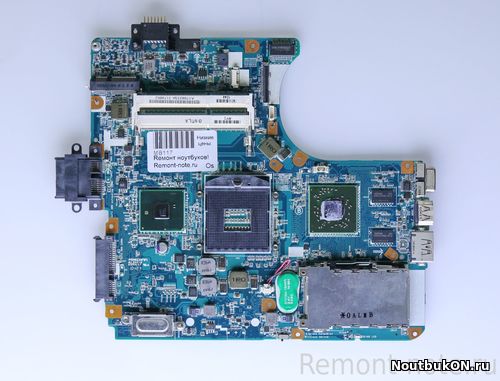 Материнская плата для ноутбука Sony VAIO PCG-61211V (VPCEA3S1R), PCG-71211M (VPCEB1C5E) VPC-EA Series НЕРАБОЧАЯ видеочип мертвый