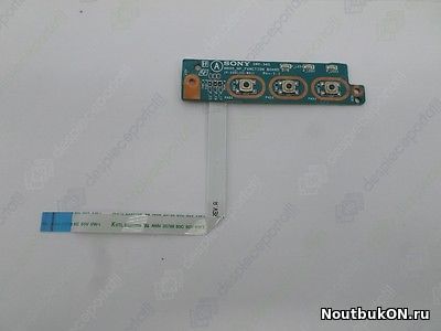 Плата функциональных кнопок для ноутбука Sony VAIO PCG-61211V (VPCEA3S1R), VPCEA3CFX, VPCEA3C5E, PCG-61211M, VPCEA4S1E (1P-1106201-8011, 014-0201-714_A)