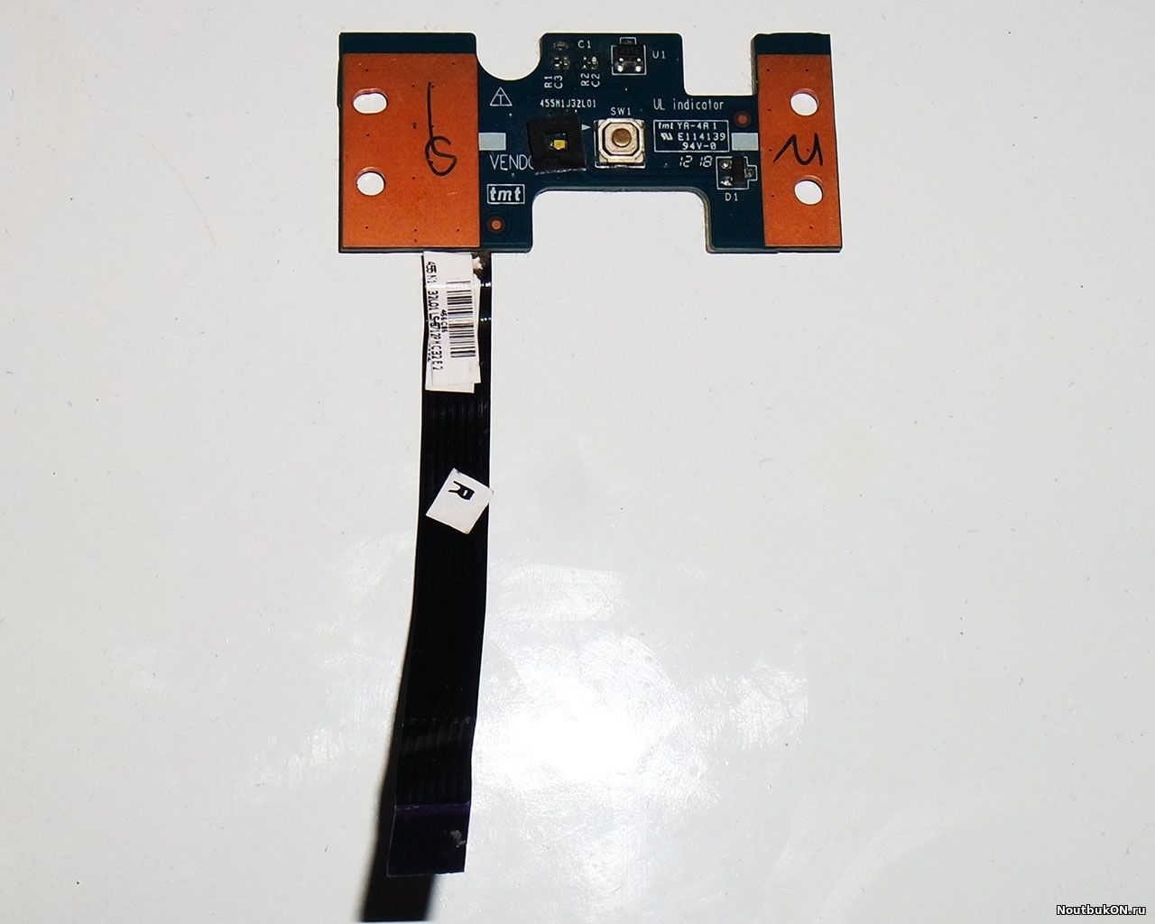 Плата кнопки включения для ноутбука HP Pavilion Envy M6-1000 QCL50 LS-8712P 455M1J32L01 NBX00016B00