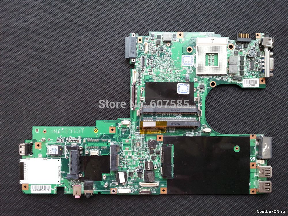 Материнская плата для ноутбука MSI MegaBook S262 (MS-10571) не рабочая