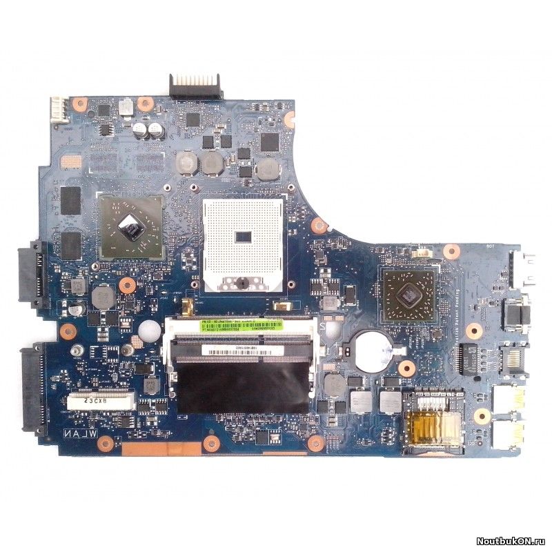 Материнская плата для ноутбука ASUS K55V, K55VD, K55DE, K55DR, K55N (K55DE MAIN BOARD REV: 2.0, 60-NE0MB1000-B01, 69N0MIM10C03) Отключен видеочип, рабочая на интегрированной графике процессора
