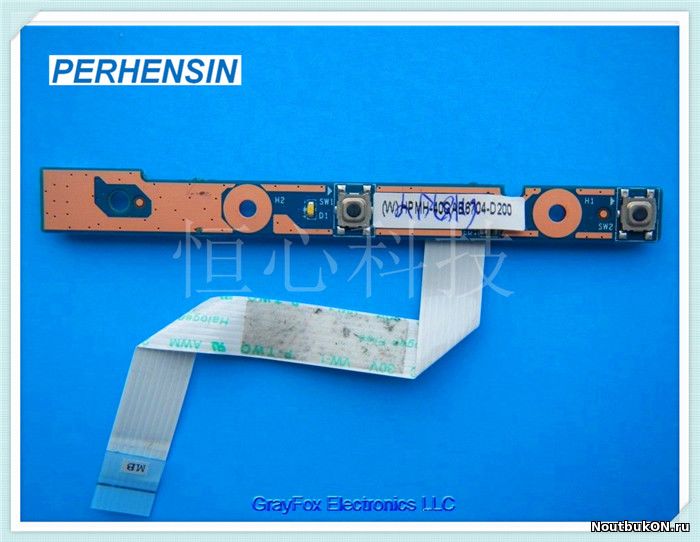Плата кнопки включения для ноутбука HP Pavilion DV7-6000 HPMH-40GAB6704-D200