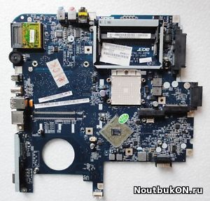 Материнская плата для ноутбука Acer Aspire 7220, 7220G, 7520 7520G (ICW50 LA-3581P, 431474BOL22) условно-рабочая, неисправен северный мост