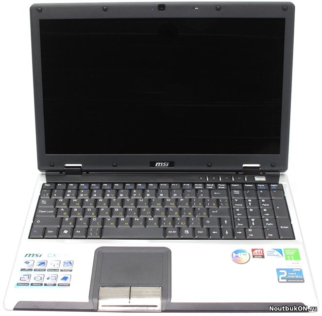 Поддон и топ-кейс для ноутбука MSI Megabook CX500, CR500