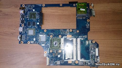 Материнская плата для ноутбука Acer Aspire 5534 5538 5538G LA-5401P (ДОХЛЫЙ ВИДЕОЧИП)