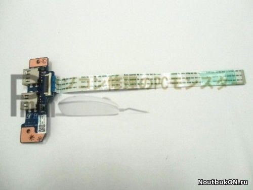 Плата USB разъемов для ноутбука Sony SVF152 MB: Quanta HK9 33HKBUB0000 DA0HK8TB6D0 REV: D