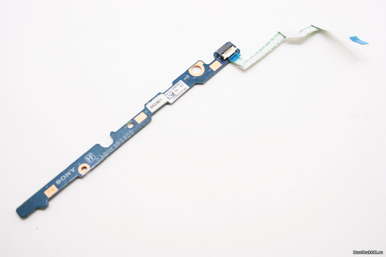 Плата КНОПКА ВКЛЮЧЕНИЯ для ноутбука Sony SVF152 MB: Quanta HK9 DA0HK9PI4D0 32HK9PB0010 С ШЛЕЙФОМ