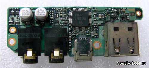 ПЛАТА USB AUDIO разъемов IFX-496-12 ДЛЯ НОУТБУКА Sony PCG-6X5P Sony VAIO VGN-Z11VRN VGN-Z FPC-119 VGN-Z56XRG/R, PCG-6124V