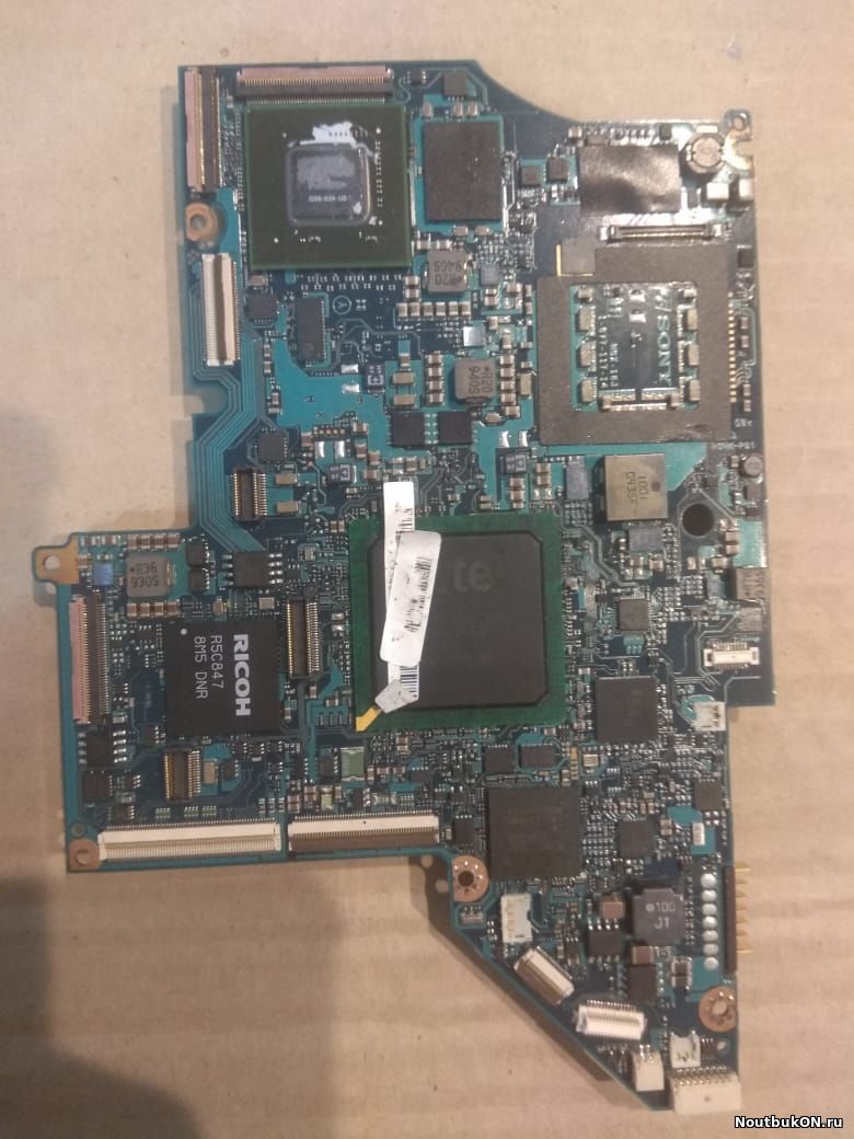 Материнская плата для ноутбука Sony PCG-6X5P Sony VAIO VGN-Z11VRN VGN-Z MBX-183 1-877-117-13 VIDEO G98634-U2 на донорство